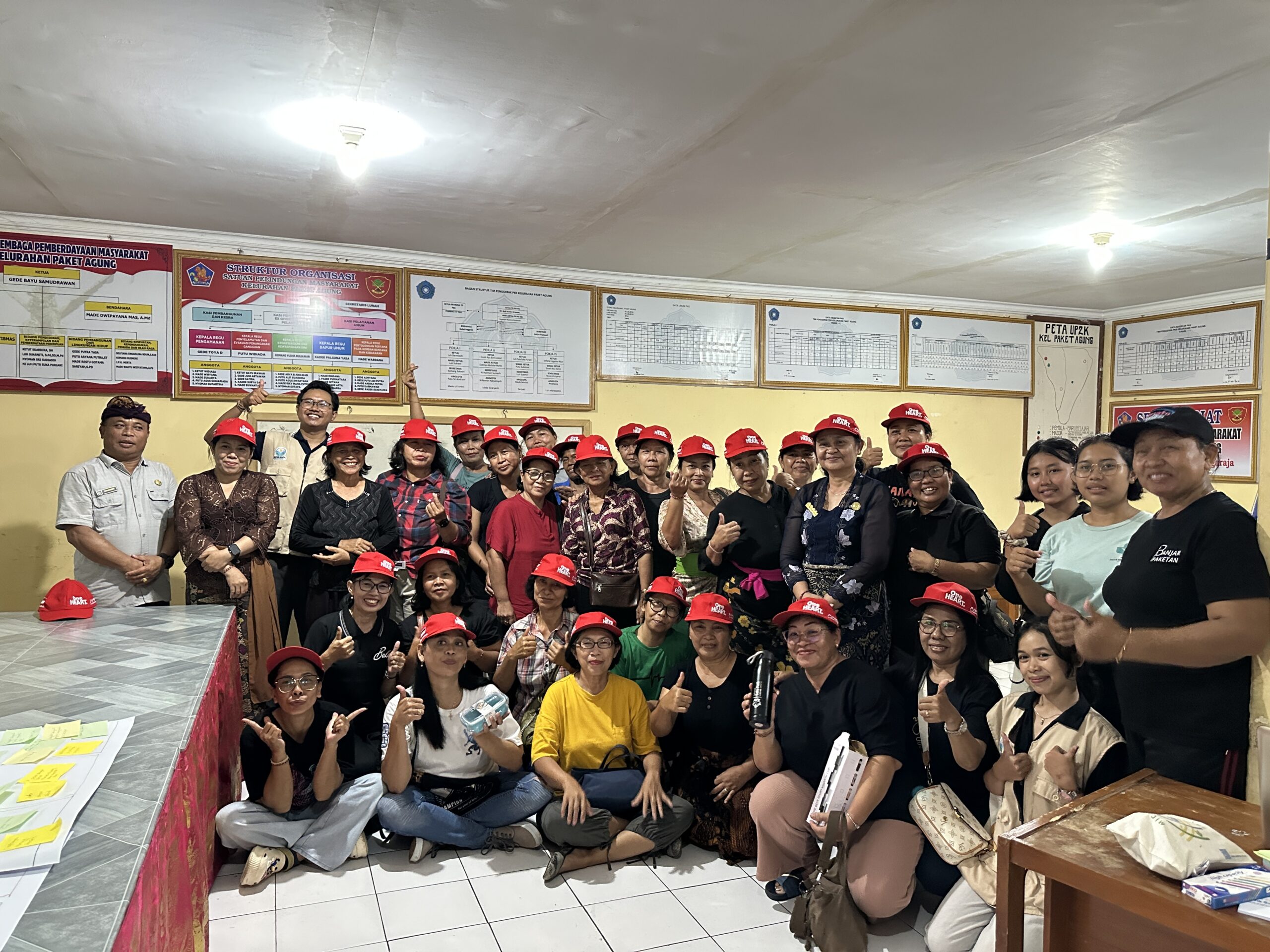 Capacity Building with Women Group at Kelurahan Paket Agung