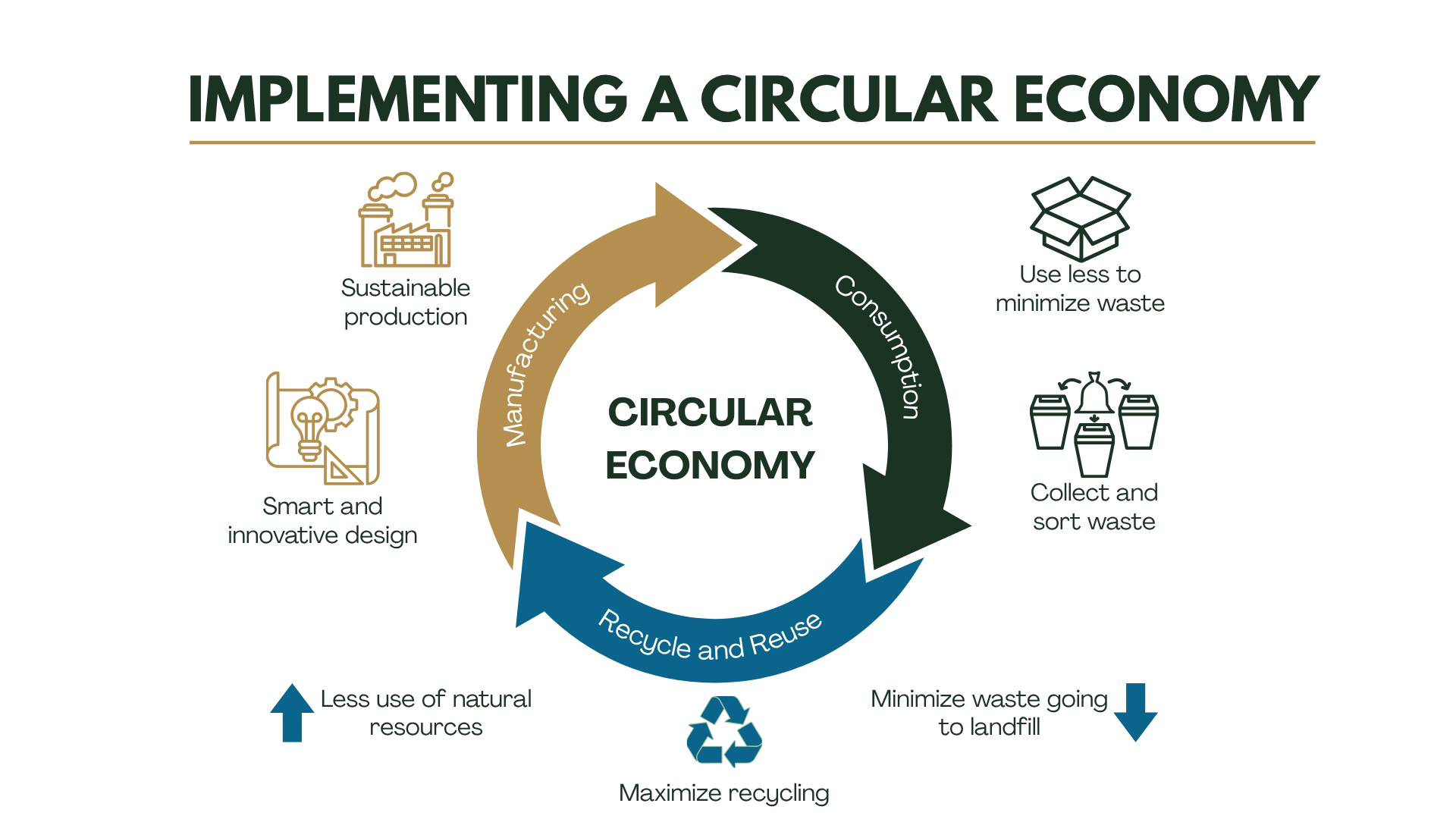 Circular Economy Concept Diagram